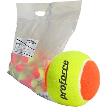 Proforce 7 Yaş Turuncu Noktalı Tenis Topu 48 Li Paket