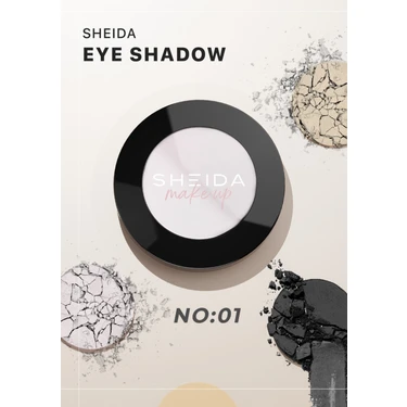 Sheida Göz Farı (Eye Shadow) No:01 / Beyaz