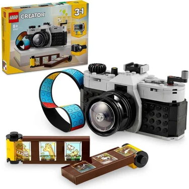 LEGO® Creator 3’ü 1 Arada Retro Fotoğraf Makinesi 31147 - 8 Yaş & Üzeri Çocuklar için Yaratıcı