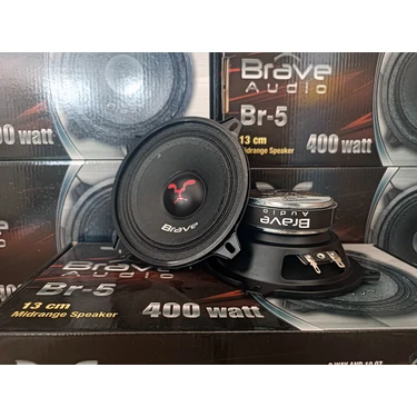 Brave 13CM Midrange 400W 60RMS Amfi Tipi Oto Hoparlör Takımı - 2