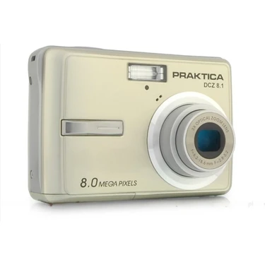 PRAKTICA DCZ 8.1 8.0MP 2.7" LCD DİJİTAL FOTOĞRAF MAKİNESİ+2GB HAFIZA KART HEDİYELİ