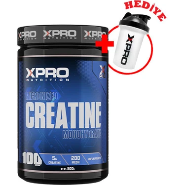 Xpro Nutrition Kreatin Monohidrat Creatine Monohydrate 500gr