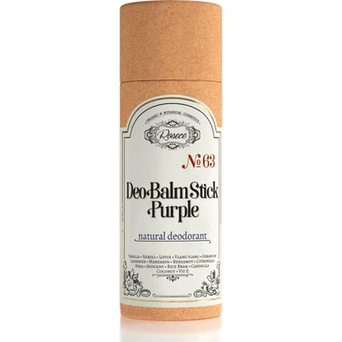 Rosece Deo Balm Stick Purple | Doğal Koltuk Altı Deodorant Roll On Vegan | Unisex 60