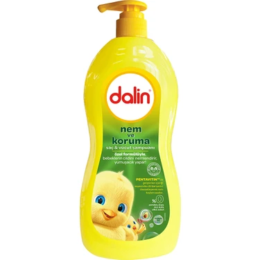 Dalin 700 ml Nem & Koruma Saç ve Vücut Şampuanı Hassas Ciltlere Özel Göz Yakmayan