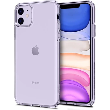 Spigen iPhone 11 Kılıf Liquid Crystal Clear 4 Tarafı Tam Koruma -