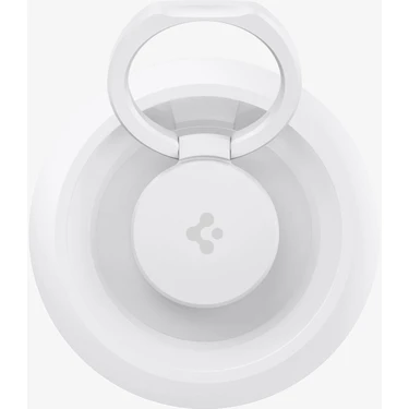 Spigen MagFit O-Mag iPhone için Manyetik Telefon Tutucu MagSafe özellikli Ring White -