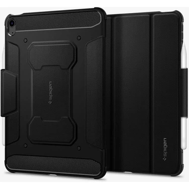 Spigen iPad Air 11" (2024) / Air 10.9" (2022 / 2020) Kılıf Rugged Armor Pro Black -