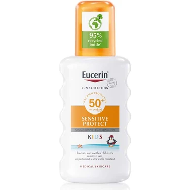 Eucerin Sun Duyarlı Çocukları Koruyan Sprey Spf 50+