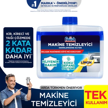 Finish Bulaşık Makinesi Temizleyici Sıvı 250 ml