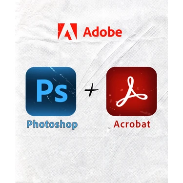 Adobe Acrobat Pro Dc Ömür Boyu + Adobe Photoshop  Ömür