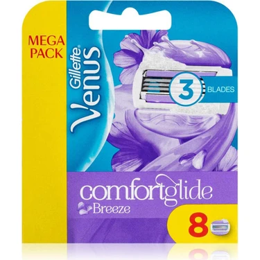 Gillette Venüs Comfortglide Breeze Tıraş Bıçağı 8’li 