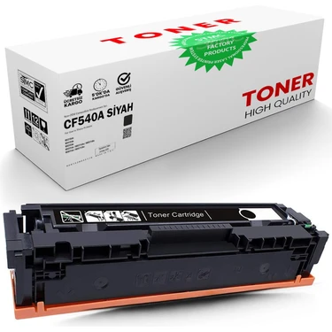 Nanoprint Hp CF540A Çipli Siyah Muadil Toner