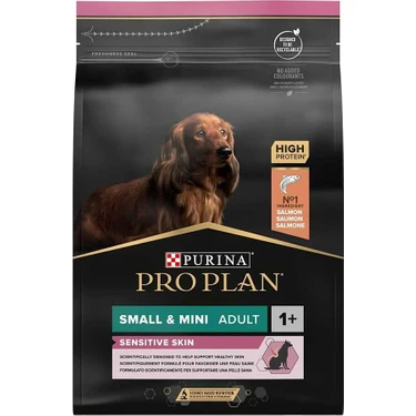 Pro Plan Sensitive Skin Small & Mini Somonlu Küçük Irk Köpek Maması 3