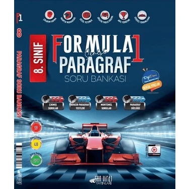 Son Viraj Yayınları 8. Sınıf LGS Paragraf Formula 1 Serisi Soru Bankası Hedef Yaş Grubu: