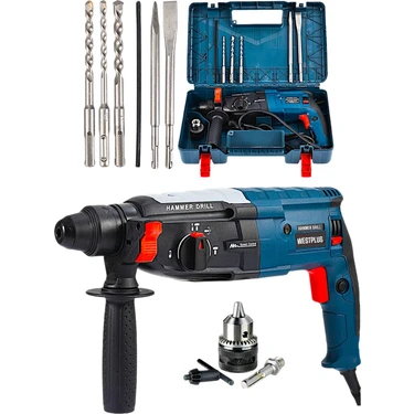 West Plus 1200W Kırıcı Delici Hilti Matkap 2.28 Çelik