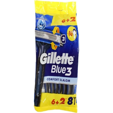 Gillette Blue3 Slalom Kullan At Tıraş Bıçağı