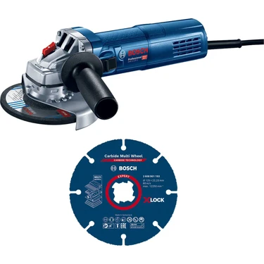 Bosch Gws 9-125 S Professional Avuç Taşlama Makinesi + Kesme Diski -