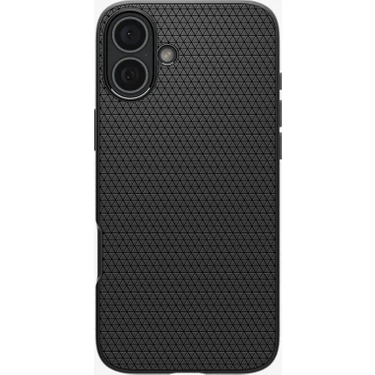 Spigen iPhone 16 Kılıf Liquid Air Matte Black -