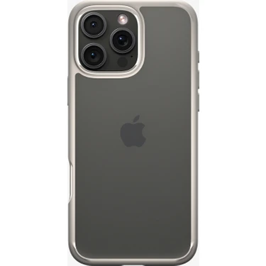 Spigen iPhone 16 Pro Max Kılıf Ultra Hybrid Natural Titanium -