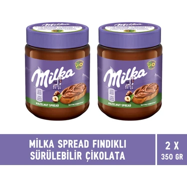 Milka Spread Fındıklı Sürülebilir Çikolata 350 gr - 2