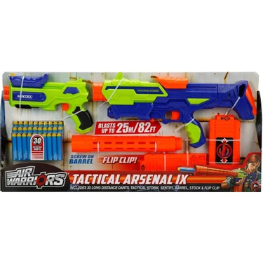 Buzzbee Air Warriors Tactical Arsenal Ix 2'li