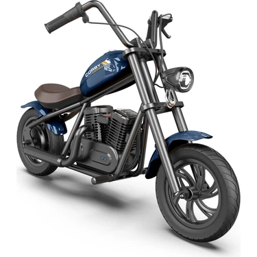 Corby R240X Elektrikli 3 Vitesli Farlı 13KM Menzilli 160W Güçlü Mini Çocuk Motoru Motosikleti