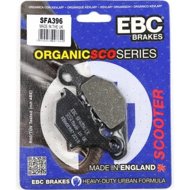 EBC Garnitures De Frein SFA396 Pour Suzuki Tr 50 S &Agrave; UC Et 125 UK Ne NX