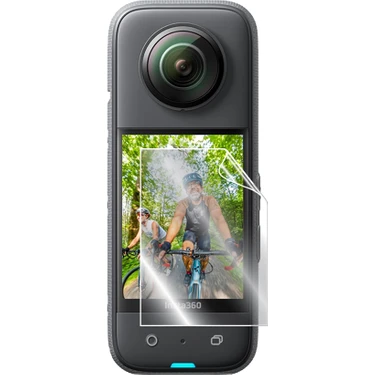 IPG INSTA360 X3 360 Action Kamera ile Uyumlu Ipg Hydrogel Ekran Koruyucu (2