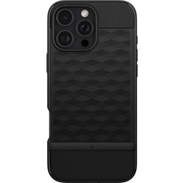 Spigen Caseology iPhone 16 Pro Kılıf Parallax Mag MagSafe özellikli Matte Black -