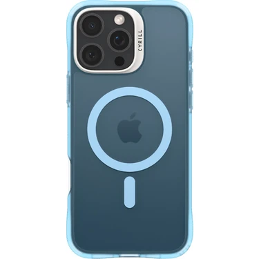 Spigen Ciel by Cyrill iPhone 16 Pro Max Kılıf Ultra Sheer Mag MagSafe özellikli Baby Blue -