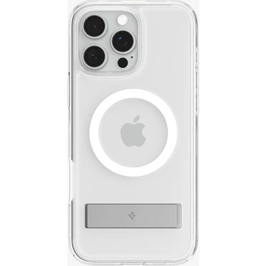 Spigen iPhone 16 Pro Max Kılıf Slim Armor Essential S MagFit MagSafe özellikli Crystal Clear -