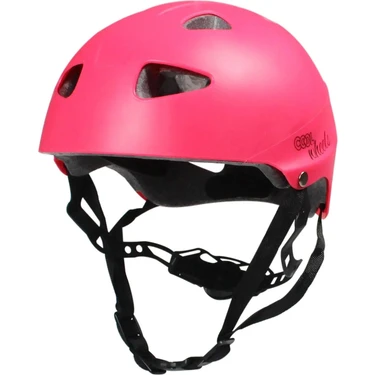 Sportaj Pembe Kız Çocuk Kaskı Spor Koruyucu Başlık Kaskı Kaykay Bisiklet Scooter Paten Için Kask