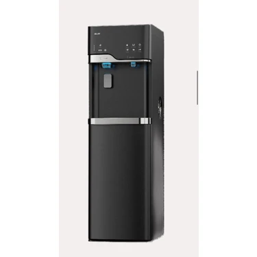 AQUAMARA Siyah Buz Makinalı Su Sebili Gizli Damacana 2,5 Litre Hacim Çocuk Kilidi ile Enerji