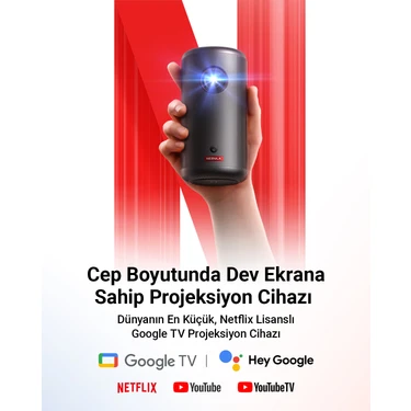 Anker Nebula Capsule 3 Akıllı Taşınabilir Projeksiyon Cihazı Fiyatı
