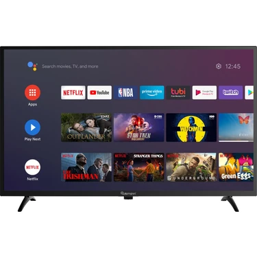 Wismann 32" 82 Ekran Uydu Alıcılı  Google Lisanslı Android Smart LED