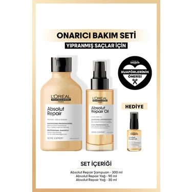 L'Oréal Professionnel Serie Expert Absolut Repair Onarıcı Bakım Tanışma