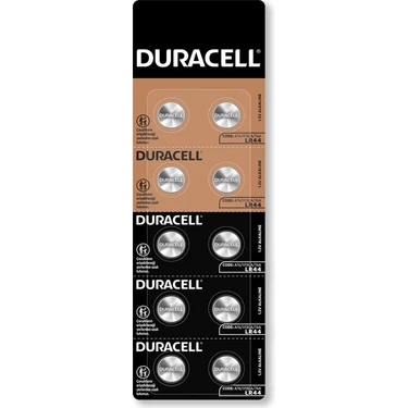 DURACELL LR44 (10'lu Paket) özel alkalin pil