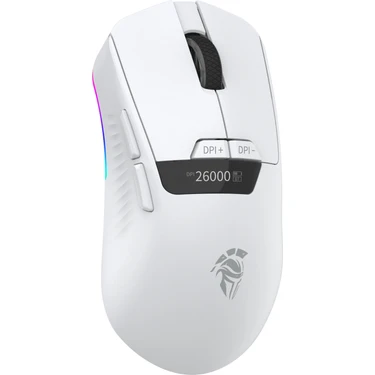 Throne Raito RefleX 26000 Dpi Pixart PAW 3395 OLED Ekran & Makro Yazılım PTFE Kaplama 59gr RGB