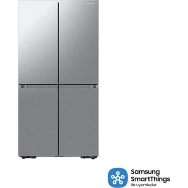 Samsung RF65DG90BESLTR 650 Lt, Gardırop Tipi No-Frost Buzdolabı, Üçlü Soğutma,