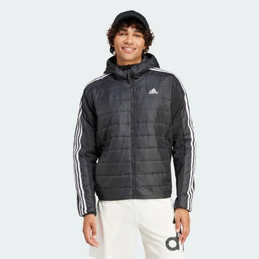 Adidas Sportswear IN7195 Essentials 3-Stripes Insulated Hooded Hybrid