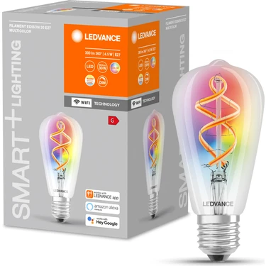 Ledvance Ledvace Smart Led Flament 4.5W 300lm Uzaktan Kontrollü