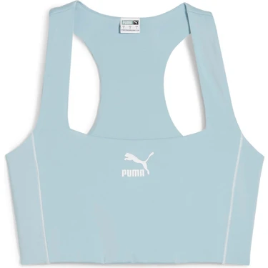 Puma Kadın Turkuaz Puma T7 Crop Top Turkuaz Kadın