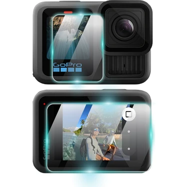 IPG Gopro HERO13 Kamera Için 9h Nano Ipg Proactive Ekran Koruyucu (2 Adet Büyük, 1 Adet Küçük