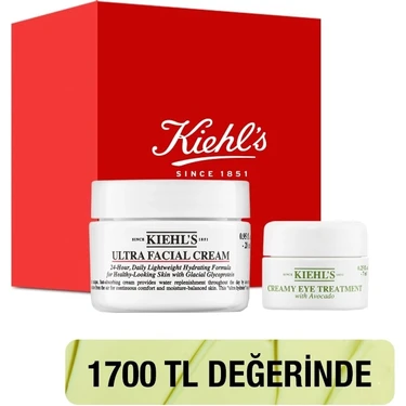 Kiehl's Ultra Facial Cream & Avokadolu Göz Kremi Favori Nem Ikilisi