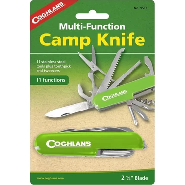 Coghlan's Camp Knife Kamp Bıçağı 11 Fonksiyon Code