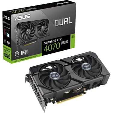 Asus Geforce DUAL-RTX4070S-12G-EVO 12GB GDDR6X 192BIT 1xhdmı 3xdp Ekran