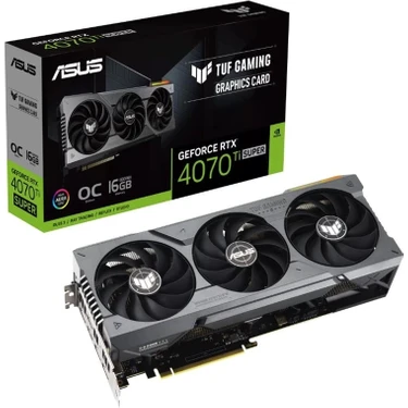 Asus Geforce TUF-RTX4070TIS-O16G-GAMING 16GB GDDR6X 256BIT 2xhdmı 3xdp Ekran