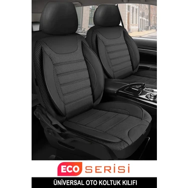 Kurra Store Bmw E87 Uyumlu Tam Set Siyah Oto Koltuk Kılıfı 5 Koltuk Ön Arka Tam Set