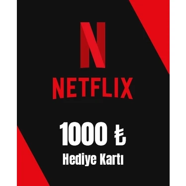 Netflix Hediye Kartı 1000