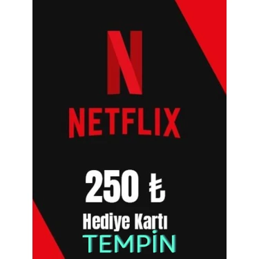 Netflix Hediye Kartı 250